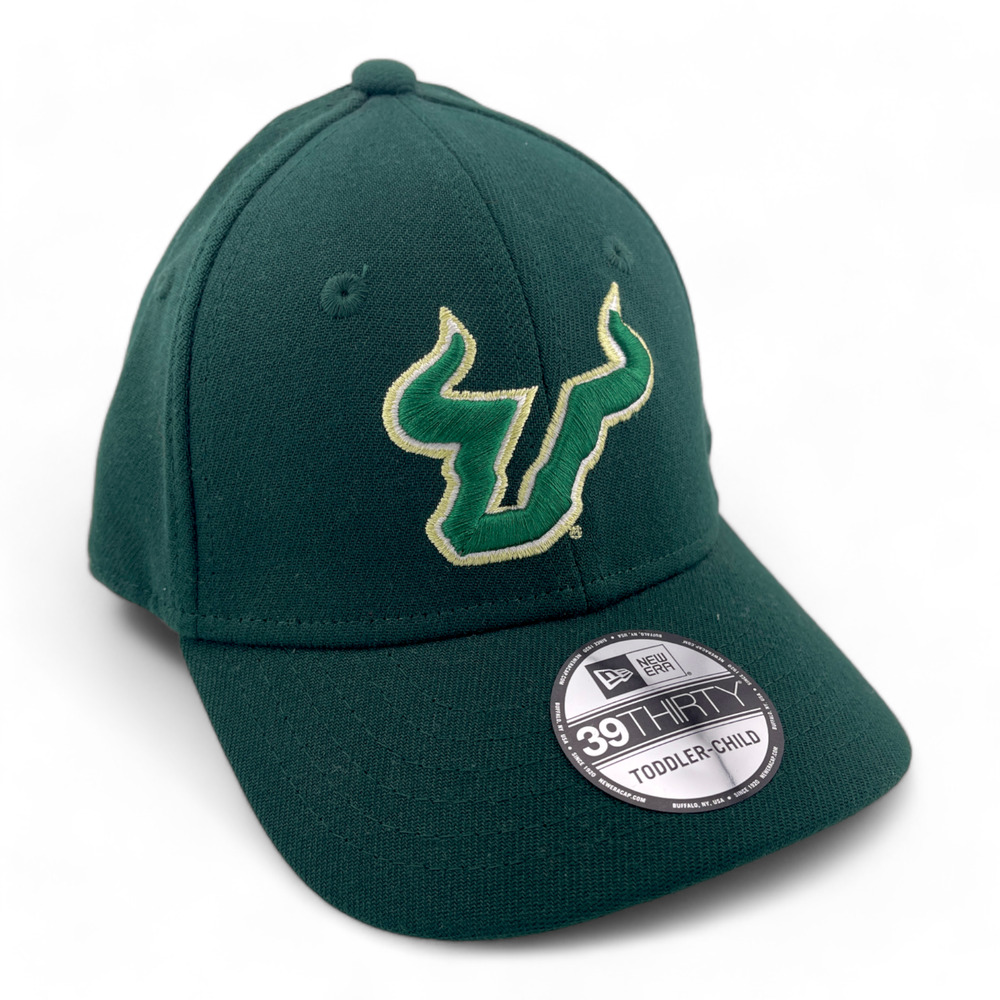 New Era University of South Florida Bulls USF 39Thirty Kids Toddler Child Hat